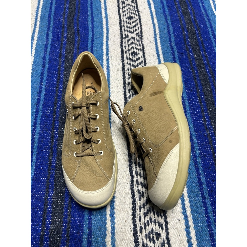 FINN COMFORT-CUSCO-Nubuck Leather Lace Up-Chic Comfort Shoes Size EU 40 US 9